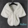 Scarf warm shawl artificial fur coat thick warm shawl women elegant formal party