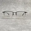 Zonnebrilmonturen Vierkant frame Bril Heren Groot gezicht Retro Literair Titanium Rond Dames Optisch Maken Recept