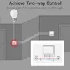 Schalterzubehör AUBESS Tuya Wifi Mini Smart Switch 16A 2Way DIY SmartLife App Timer Modul Unterstützung Alexa Google Home Alice Voice 231202