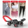 Ab Rollers Design Coude Support Rouleau 4 Roues Entraînement Musculaire Rebond Automatique Exercice De Force Abdominale Équipement De Gymnastique 231202