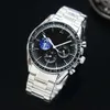 Montre de luxe pour hommes moonwatch speedmaster montre professionnelle menwatch haute qualité quartz uhren chronographe date reloj montre omge luxe