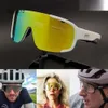 occhiali da sole designer maschile tre bicchieri ciclistici POC Pocgle per esterni per esterni resistenti agli occhiali da sole da corsa e pesca sportivi da pesca