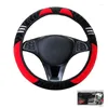 Capas de volante Capas de carro Auto Envoltório sem anel interno 5 cores adequadas para 37 - 38 cm M Tamanho Volante Moda Menina Mulheres