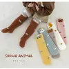 Kids Socks 6 Pairlot Thicken Warm Baby Girls Stocking Fleece Kneehigh for Children Winter Infant Leg Warmers 112Y 231202