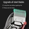 Hårtrimmer professionell madeshow m5 m6 hårklippare för män skägg trimmer frisör 0mm baldhead clippers hårklippmaskin klippt t blad 231202