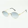New Factory Outlet 1188008 Men's ultra light retro round sunglasses frame size: 55-22-135 mm