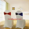 Sashes Metallic Gold Chair Wedding Spandex Cover Band With Round Buckle for Party Decor cover not included 231202