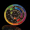 Pins Brooches The Original Color Wheel Brooch Designer Card Enamel Pin Visual Badge Jewelry Gift 231202