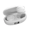 TWS Kablosuz Kulaklıklar Bluetooth Kulaklık Şeffaflık LED Ekran Şarj Kılıfı Cep Telefonu Akıllı Telefon Kulakları için Kulak İçi Tespit Gürültü Koşu Hifi Çağrısı