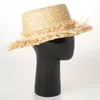 Baretten 202303-HH7201 Ins Drop Zomer Handgemaakte Stro Mode Kwasten Weven Leisure Fedora Cap Mannen Vrouwen Papieren Hoed