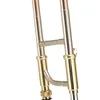 MARGEWATE Bb Tune Tenor Trombone Phosphorus Copper Gold Lacquer New Bb Trombone Musical Instrument