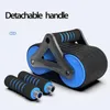 Ab Rollers Roller Wheel Slide Automatischer Rebound Flat Plate Exercise Silence Abdominal Home Equipment 231202