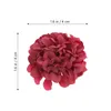 Dekorativa blommor 20 PCS Cake Decor Artificial Flower Decors Bröllopet falska små diy lila huvuden prydnad