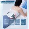 Back Massager EMS Lumbar Massager Abdominal Back Waist Body Massage Pulsed Infrared Light Low Frequency Effect Compress Relieve Relax 231202