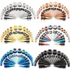 wholesale Gros 36P jauges d'oreille en acier inoxydable bouchons et tunnels kits d'étirement tunnel de chair expansion corps piercing bijoux