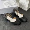 Maison Maison Tabi Ballerina But Kobiety luksus designerski sandałowy sandałowy buty Ballef płaska skórzana pięta poślizg na butach jagniąt taniec rozmiar 35-40