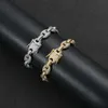 Pulseras Cupanas Cuban Link Bracelet 12mm سلسلة الذهب السلسلة الذهب للرجال