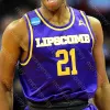 Bär anpassade Lipscomb Bisons basket Jersey NCAA College Garrison Mathews Ahsan Asadullah KJ Johnson Michael Buckland