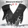 Sporthandskar Herobiker Motorcykel Vattentät upphettad Guantes Moto Touch Screen Batteridriven Motorcykel racing ridning vinter 231202