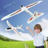 Modèle d'avion Avion de voltige pour enfants 99 cm Version autocollante Avion lancé à la main Grand avion en mousse Modèle de planeur Jouets d'extérieur Avion Enfants Cadeau 231202