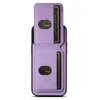 Capa de telefone com padrão de lichia magnética para iPhone 15 14 13 12 Pro Max Samsung Galaxy S24 S23 Note20 Ultra S23FE A14 5G A24 A34 A54 A13 A53 3 slots para cartão Carteira de couro