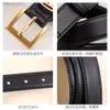 24SS Diesal Belt American D-letter for Women 2023 New Minimalist Needle Buckle Layer Cowhide Women's Belt Disel