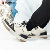 Baasploa Mannen Winter Sneakers Casual Skateboard Schoenen voor Mannen Waterdichte Pluche Warme Katoenen Schoenen Antislip Outdoor Mannelijke Sneakers 231202