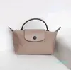 Designer tas Dames tote schoudertas Europese stijl Vrije tijd Dumpling Bag Nylon Handtas Crossbody Opvouwbare Borduur Tote cadeau Mini Tas