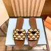 Designer pantoffels driehoek standaard sandalen geweven dikke hakken dames sandalen vierkante kop sandalen grote bodem hoge hakken met doosmaat 35-41