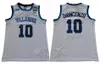 Villanova Wildcats College 10 Donte Divincenzo Männer Basketball 25 Mikal Bridges 1 Jalen Brunson Trikots Marineblau Weiße Uniform