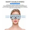 Ansiktsvårdsenheter Eye Massager Smart Airbag Vibration Eye Care Instrument uppvärmning Bluetooth Musik lindrar trötthet och mörka cirklar rynka bort 231202