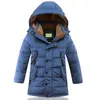 Manteau en duvet 2023 Mode hiver veste de canard pour grand garçon enfants portent des vêtements parka vêtements épaissir vêtements à capuche en plumes 6 16 ans 231202