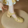 صندل صندل مصارع مغلق أخمص القدمين أحذية البقر البقر Zapatos Mujer امرأة الصيف روما على غرار الرجعية على الكعب العالي 3.5 سم 21136