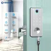 Deursloten Tuya Smart deurslot Nachtschoot Ttlock App Wifi Keyless Vingerafdruk Toetsenbord Digitaal Bluetooth-slot Elektronisch voor thuis 231202