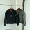 Herenjassen 1019 Lente Herfst Mannelijke St-kraag Flight Jacket Y2K Casual Armzak Effen Kleur Beweging Kamperen Buitenjas