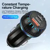 12W Dual USB Ports PD USB C Car Charger Auto Auto Power Adapter لأجهزة iPad iPhone 11 12 13 14 15 Pro Max Samsung S22 S23 S24 Xiaomi Huawei Htc B1