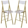 Modoern Acrylic Chair Outdoor Folding Chairs Home Furniture Carton Box Dining Room Furniture Modern Yellow Fabric Dining Chair 79