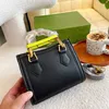 Designer-Bambustaschen, luxuriöse Diana-Einkaufstasche, solide Lederhandtaschen, Geldbörsen, kleine 21 cm große modische Umhängetasche mit verlängertem Schultergurt