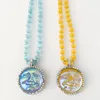 Pendant Necklaces MITTO DESIGNED WOMEN FASHION JEWELRIES AND HIGH-END ACCESSORIES VINTAGE SUN GODDESS OPALS BEADED NECKLACE