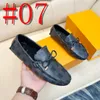 40odel Solid Luxury Loafers Weeding Dress Best Shoes Office Style äkta läder Original Fashion Designer Handgjorda manskor