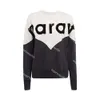 Isabel Marant Round Neck Pullover Sweatshirt Women Designer Loose Long sleeved Jumper Sweater Cotton Casual