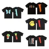 Männer T-Shirt Herren Damen T-Shirts Lose T-Shirts Designer Tops Mode Freizeithemd Luxurys Kleidung High Street Polos Shirts Shorts Ärmel T-Shirts V-Buchstabe Baumwollkleidung