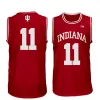 Custom Indiana Hoosiers College Basketball Any Name Number Red White 4 Trayce Jackson-davis Oladipo 0 Langford 11 Thomas Men Youth Jersey