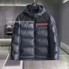 Prad Jaqueta Masculina Premium Down Jacket Prad Designer Regata Curta Moda Inverno