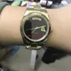 Top Watch Men Daydate Otomatik 18K Altın Safir Cam Paslanmaz Otomatik Erkek Saatler Spor Erkek Bilek Saatleri Lüks Erkek Saatler