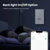 Schalter Zubehör Aubess WiFiZigbee Smart Switch Benötigen Neutralleiter BR Mit Steckdose Tuya Life APP Funktioniert Alexa Google Home 231202