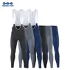 KEMALOCE Fietsen Lange Broek Heren Herfst Blauw Grijs Gel Pad Reflecterende Fiets Bib Broek Ademende Fietsbroek Met Achterzak 231202