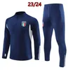 Juventus treino 2023 2024 camisas de futebol POGBA DI MARIA VLAHOVIC CHIESA 23 24 Juventus terno de treinamento masculino kit infantil kit de futebol uniforme esportivo