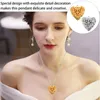 Anhänger Halsketten 10 Stück Valentinstag Halskette Ornamente Schöne Herzform PO Rahmen Anhänger Geburtstagsgeschenk