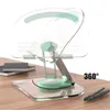 Tablet PC Stands Transparent Adjustable Height Stand for Phone Riser Foldable Portable IPads Pro Pad 5 6 Bracket 231202